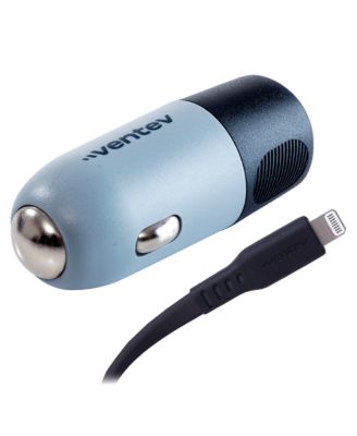 20W ULTRAFAST USB C Universal Car Charger and USB C to Apple Lightning Cable-Gray