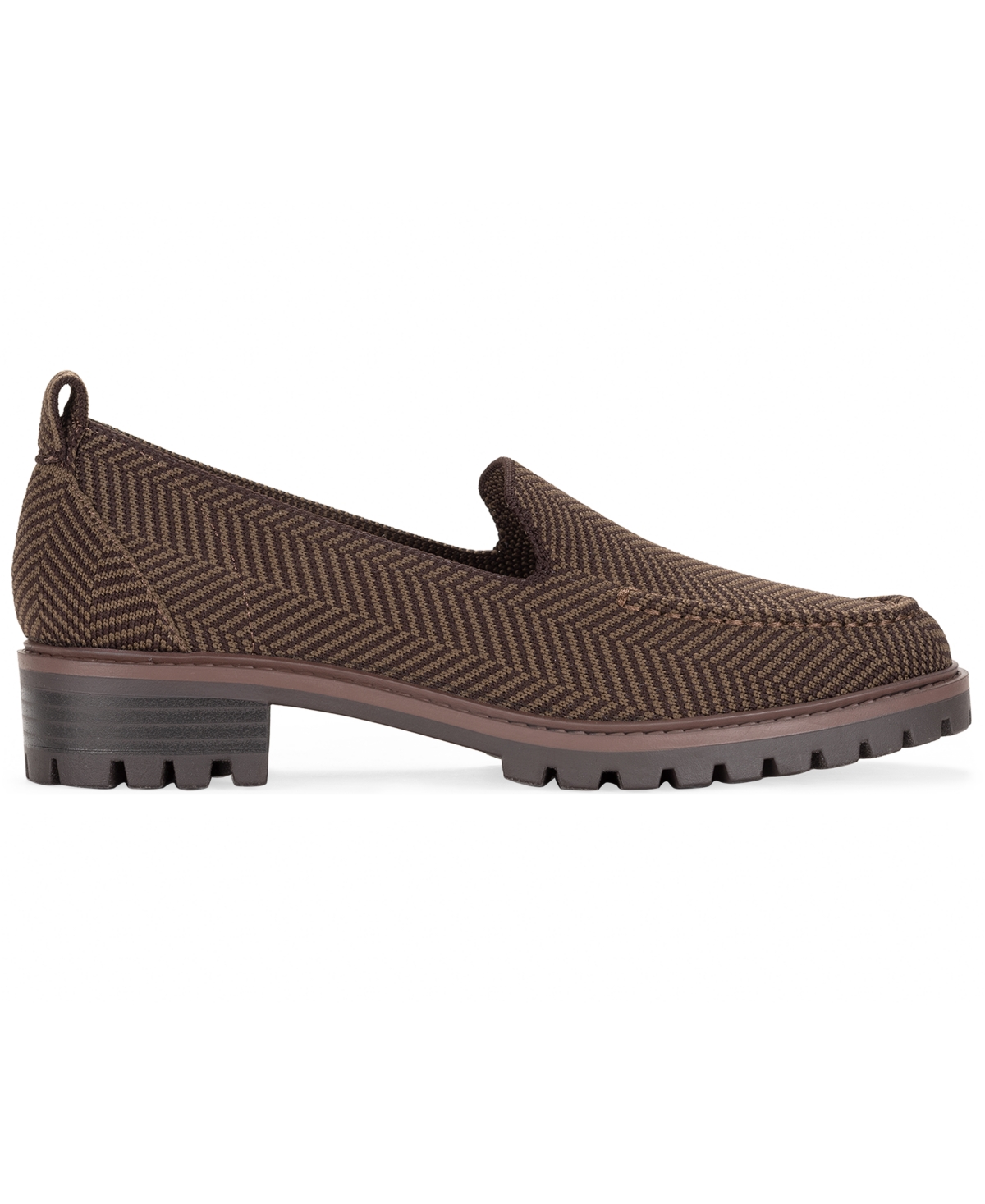 Style & Co Women's Wyattt Lug Sole Loafers, Macy's Exclusive In Brown