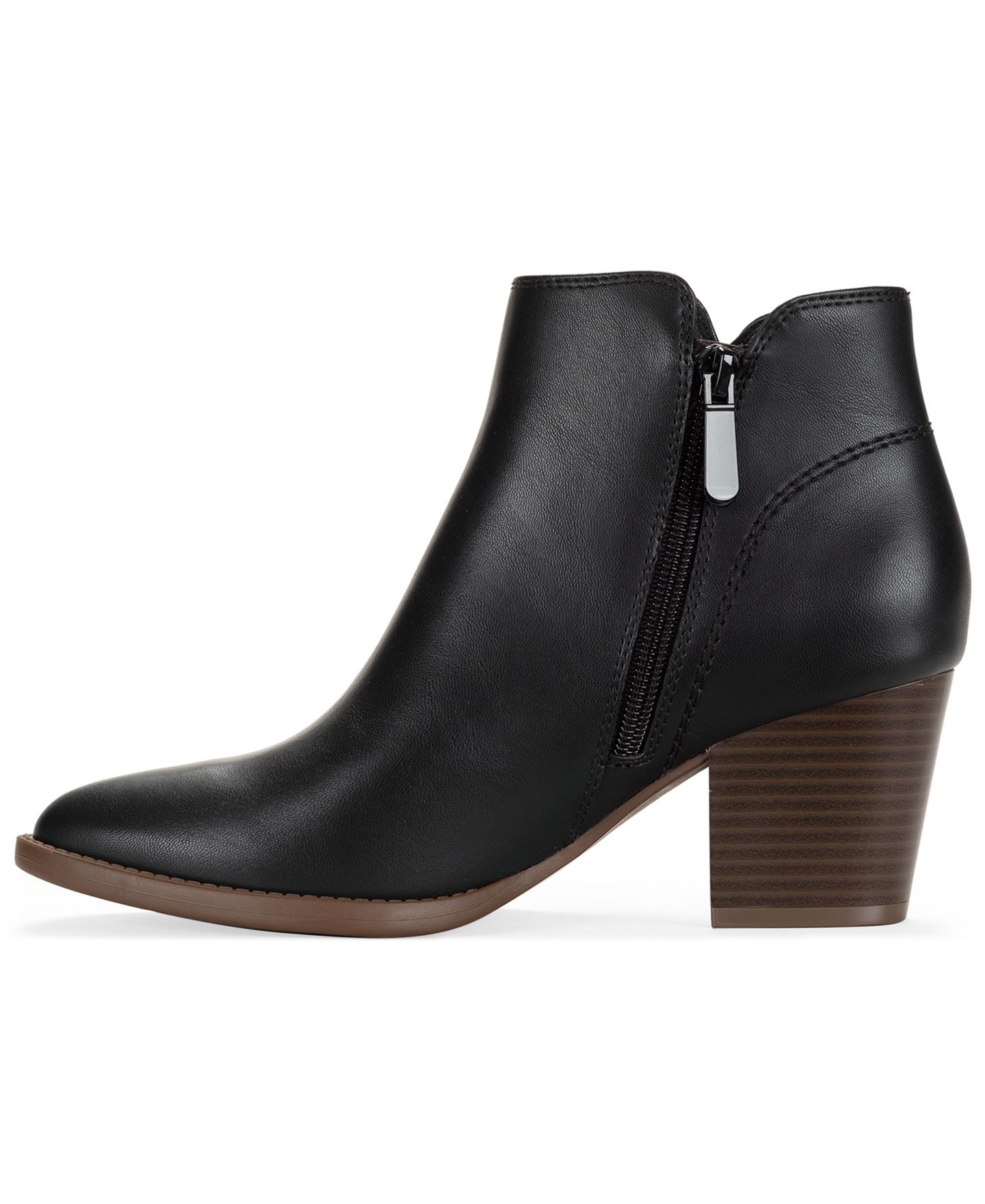Женские ботинки Style & Co Laineyy Dress Booties, цвет: Чёрный — фото 6