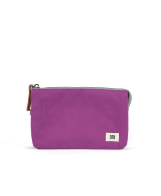 Carnaby Wallet with Strap in Recycled Canvas