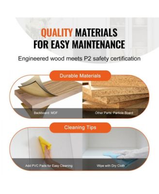 Kitchen Pantry Cabinet with Shelves for Food Storage and Organization