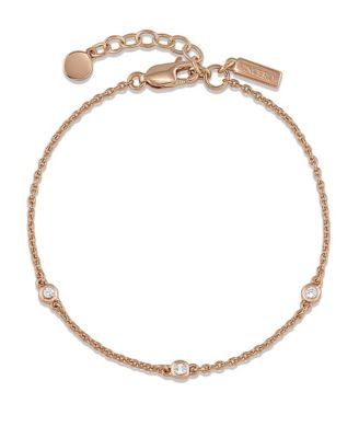 Women's Sapphire Trio Bracelet - Stainless Steel