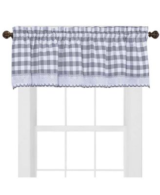 Buffalo Check Gingham Custom Window Curtain Treatments