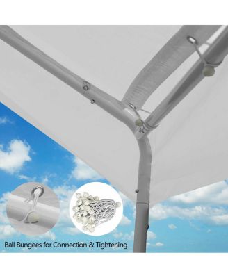 Steel Frame Party Tent Canopy Shelter Portable Car Carport Garage Cover