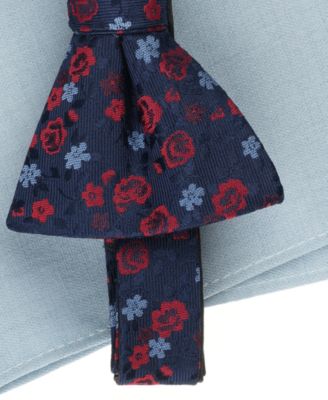 Men's Barrett Floral Bow Tie and Pocket Square Set, Macy's Exclusive