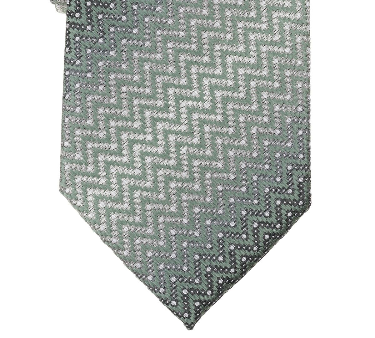 Perry Ellis Portfolio Men's Paynter Geo-pattern Classic Tie In Green