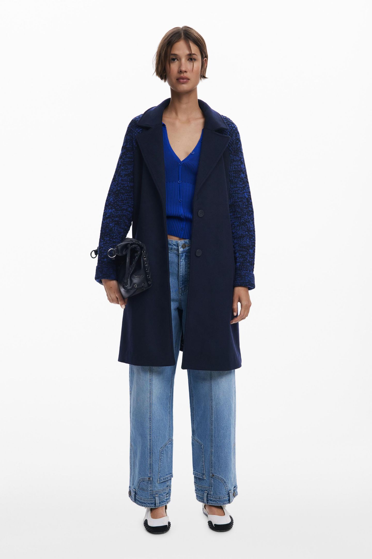 Женское пальто Desigual Combined wool — фото 1