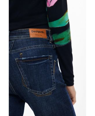 Women's Washed flared jeans