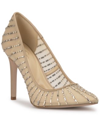 Jessica Simpson - Women's Piviano Rhinestone Mesh Pumps