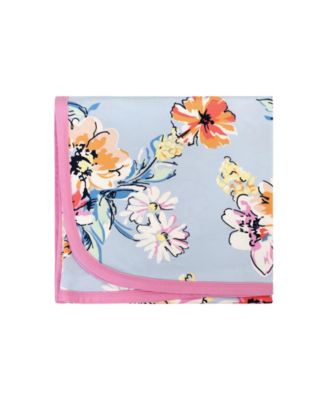 Maternity Motherhood Robe and Nursing Chemise Sleep Set with Baby Swaddle