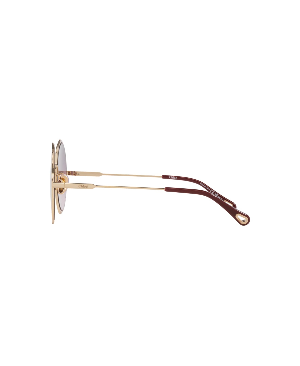 Chloé Women's Round Sunglasses, Ch0184s 6n000476 In Gold