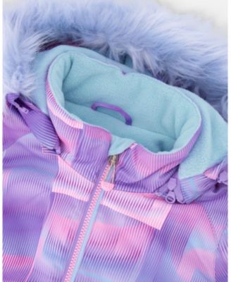 Toddler Girls Two-Piece Play Snowsuit Light Blue - Toddler|Child