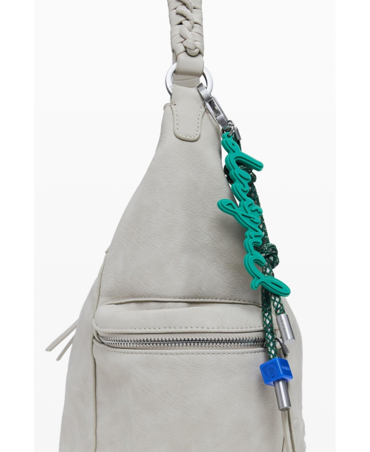 Desigual Women's Large logo faux leather backpack