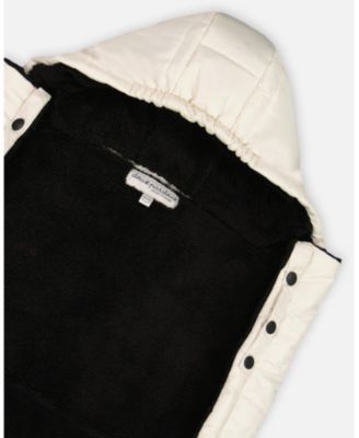 Baby Unisex 3-In-1 Multifunction Cover for Car Seat, Stroller, and Baby Carrier In Off-White - Baby