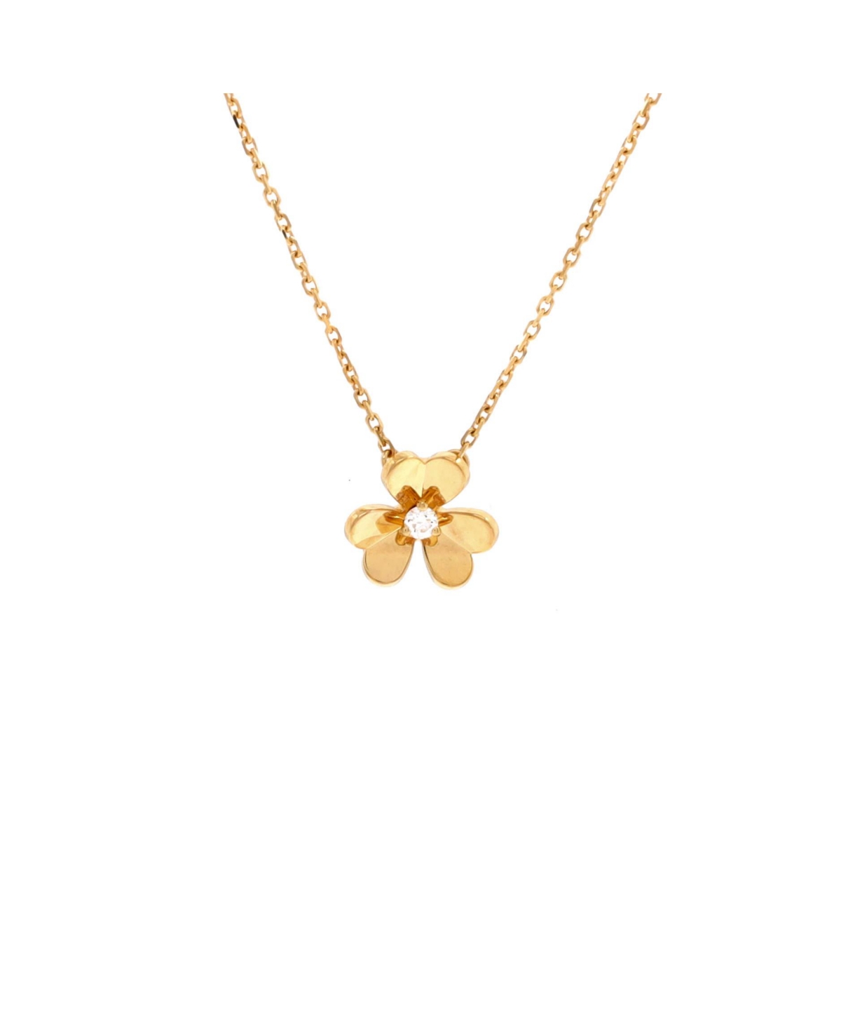 Frivole Pendant Necklace - 18k yellow gold