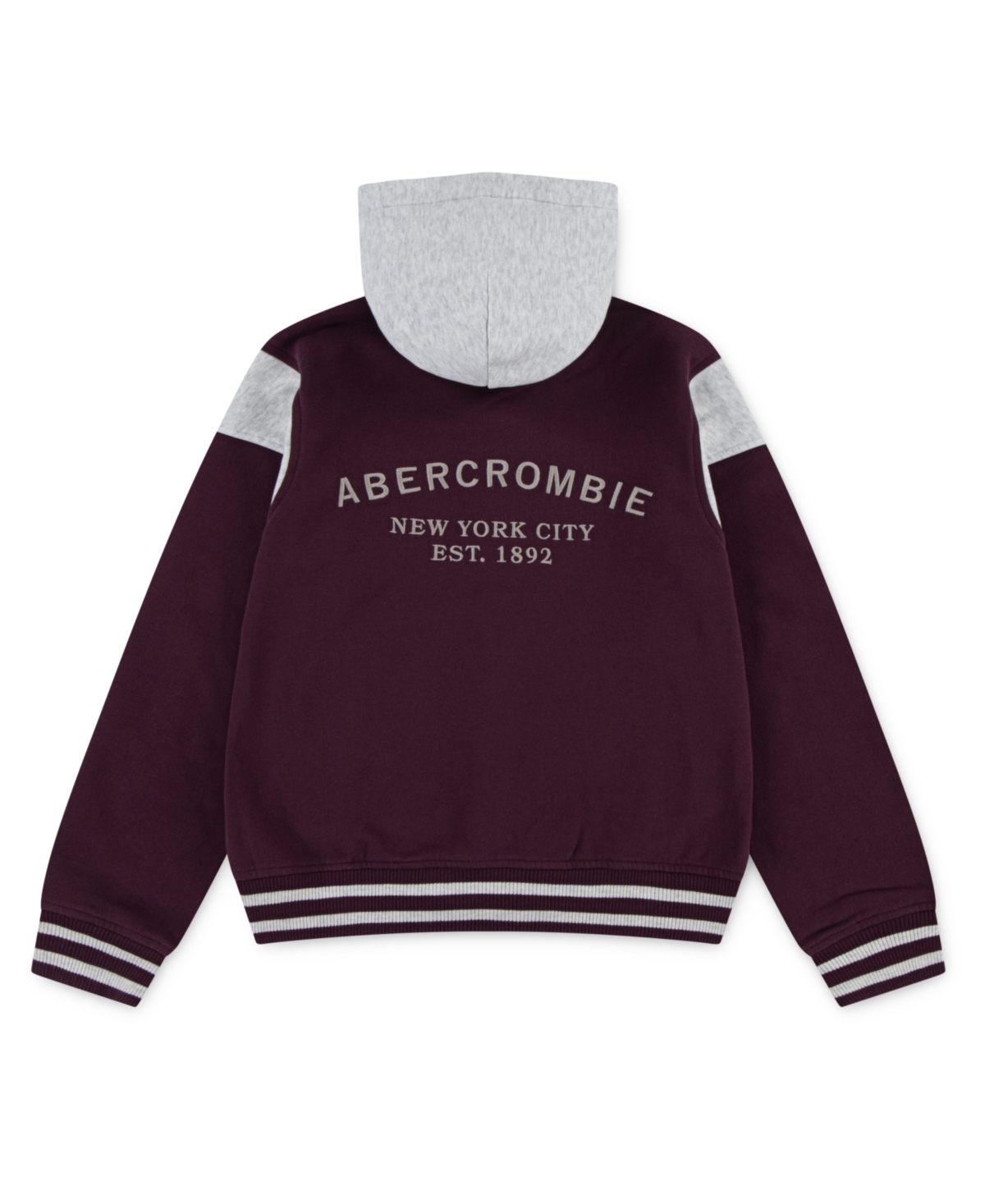 abercrombie kids Boys Fleece Hooded Bomber Jacket