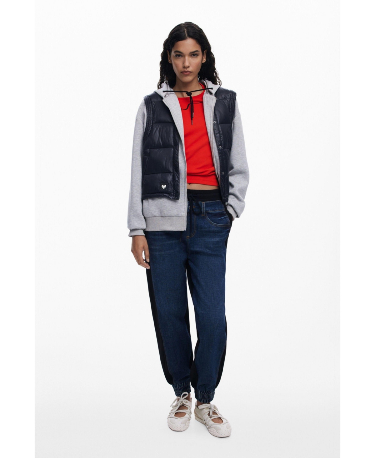 Desigual Women's Hybrid Jogger Jeans In Blue