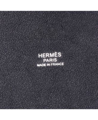 Pre-Owned Hermes PM Picotin Lock Bag Felt with Leather
