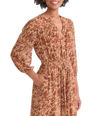 Women's V-Neck Maxi Dress