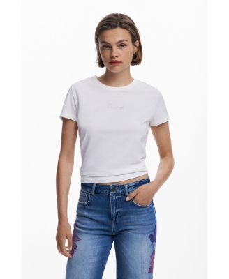 Women's Embroidered culotte jeans