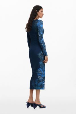 Women's Fitted mandala dress