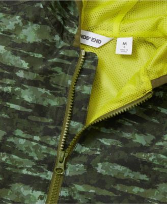 Girls Waterproof Hooded Packable Rain Jacket