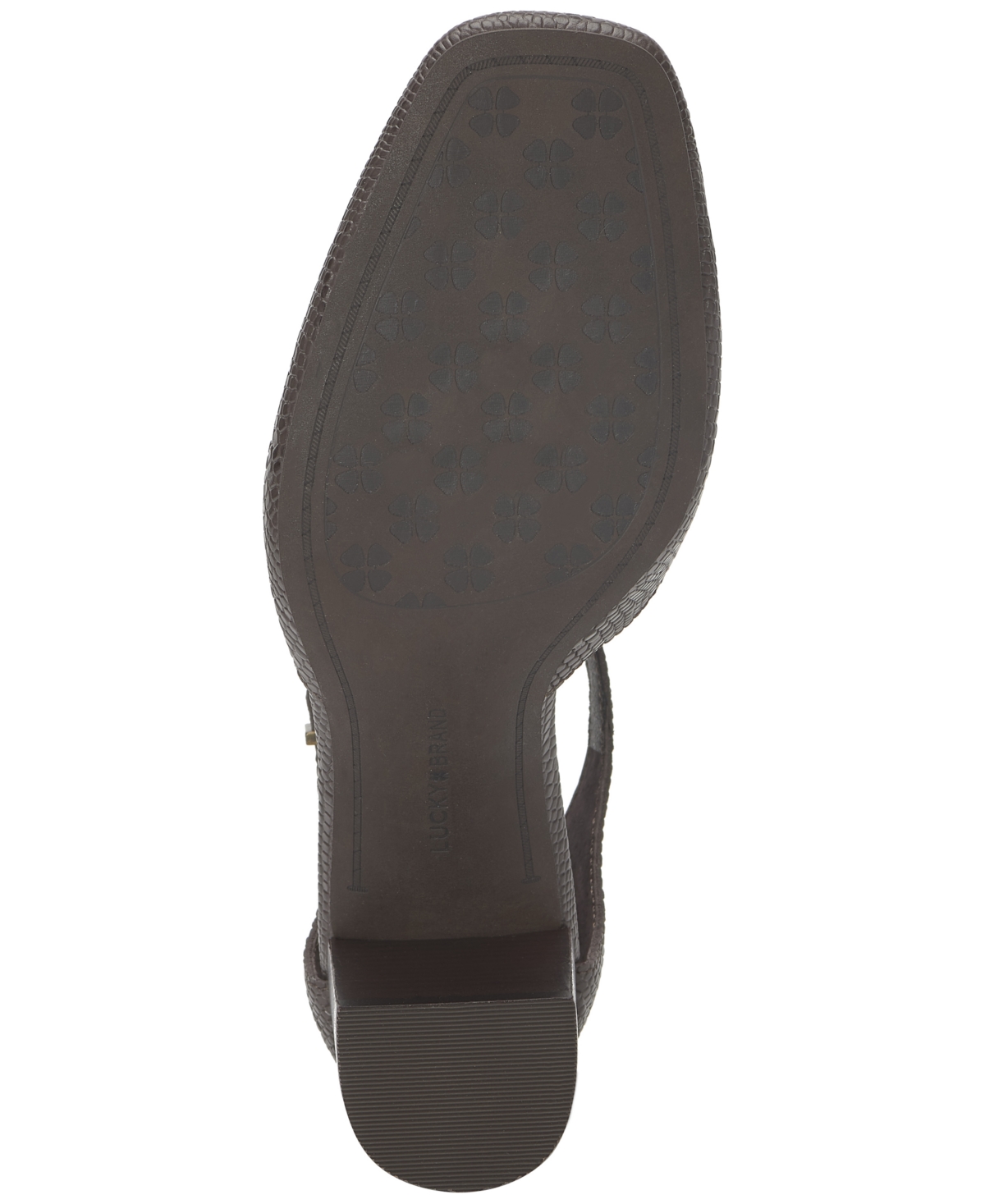 Lucky Brand Kanira Ankle Strap Pump In Gray