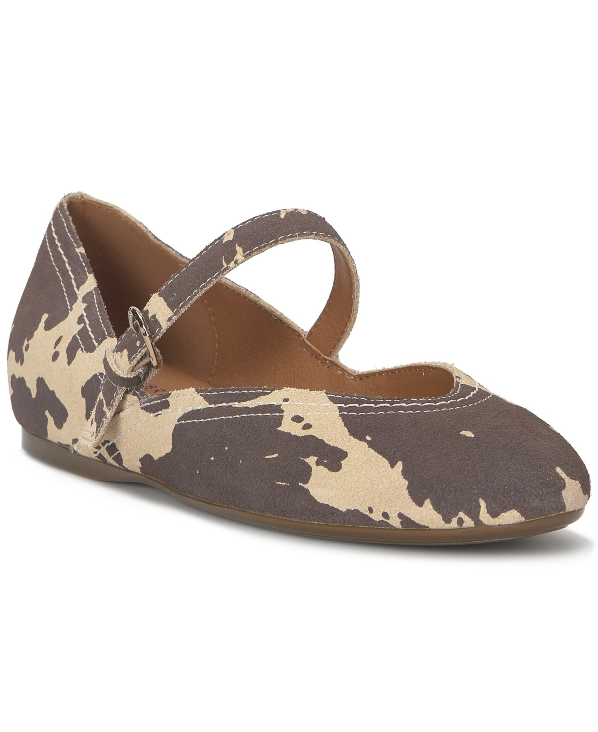 Lucky Brand Cyrena Mary Jane Flat In Brown