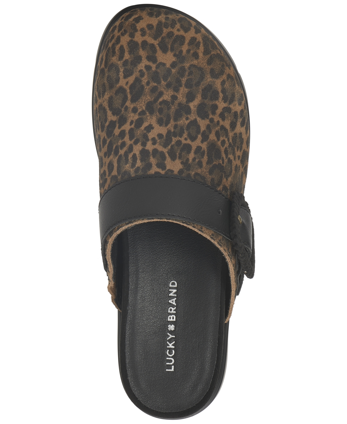 Lucky Brand Sachie Clog In Animal Print