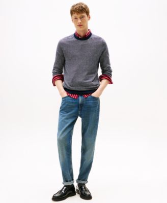 Men's Pima Cotton Cashmere Crew Sweater