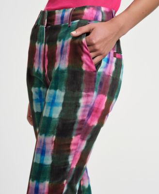 Women's Slim Sateen Ankle Pants