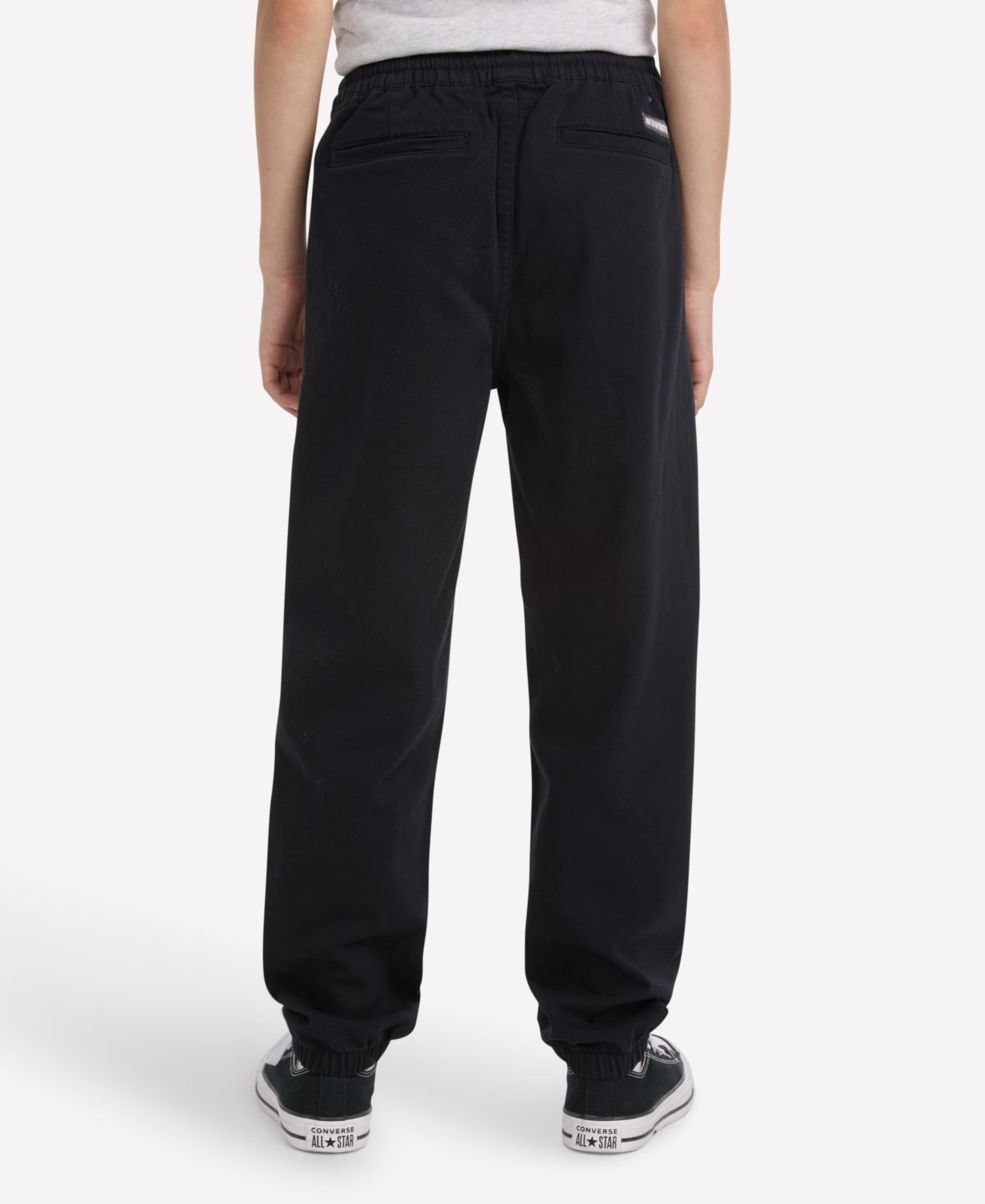 Abercrombie Boys Slim Fit Joggers In Black