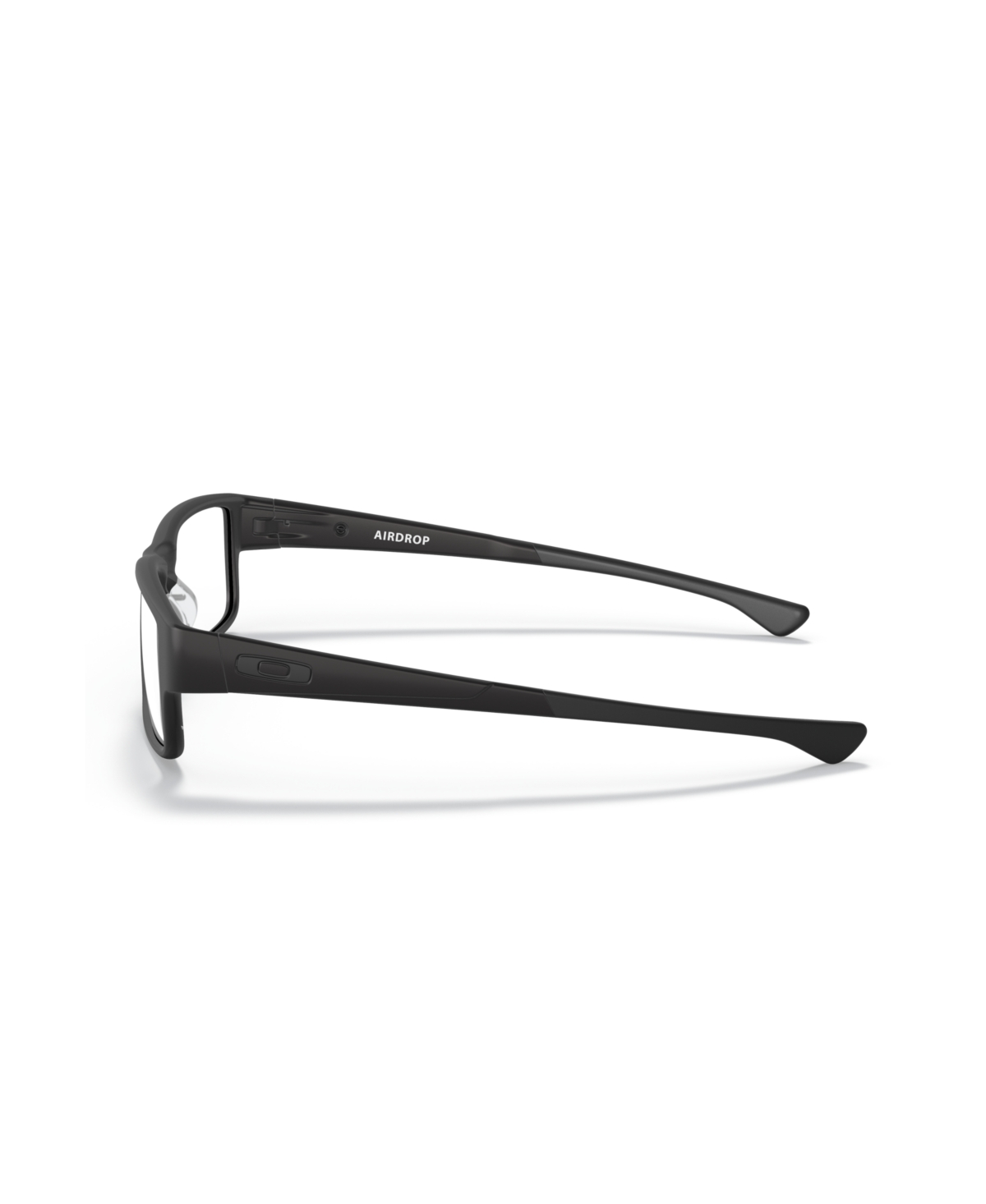 Oakley 57mm Rectangle Optical Glasses In Black