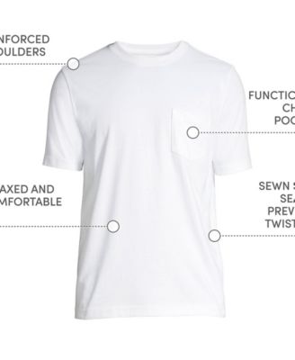 Men's Tall Super-T Short Sleeve T-Shirt with Pocket