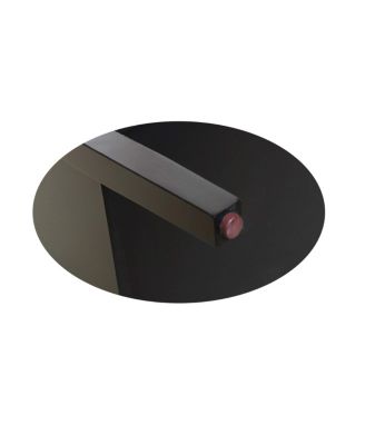 Lisle 2 Door Accent Storage Cabinet, Black