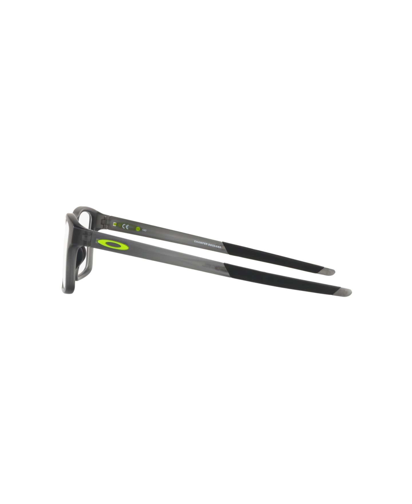 Мужские очки Celine Oakley Man Square Plastic OX8143 Chamferâ„¢ Squared (TruBridgeâ„¢) Eyeglasses, цвет: Атласный серый дымчатый — фото 3