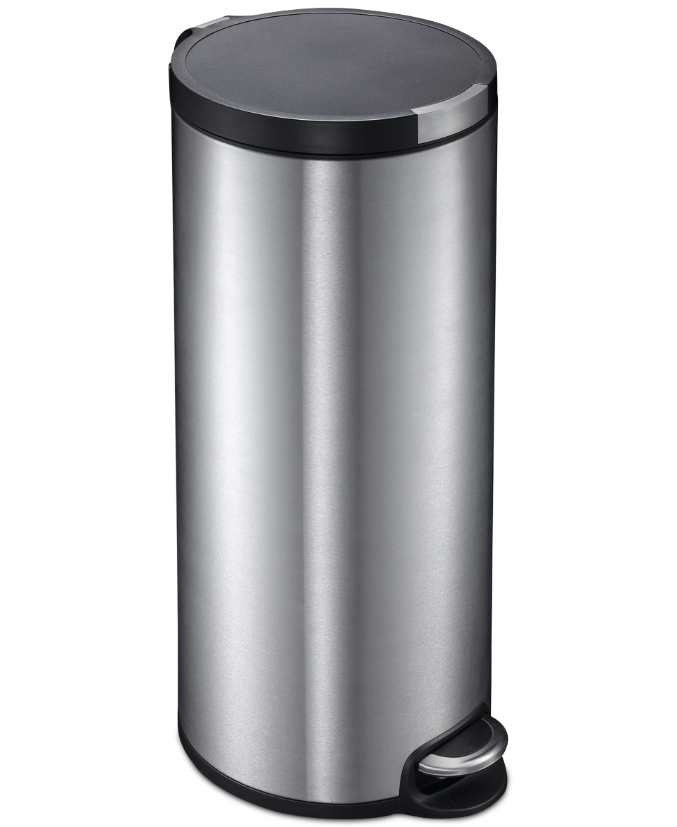 Household Essentials EKO 30L Trash Can   Storage & Organization   For