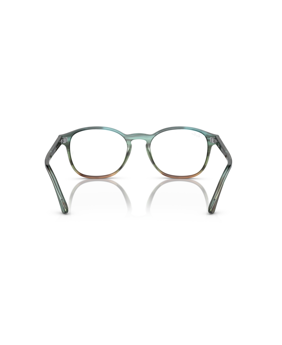 Ray Ban Unisex Phantos Eyeglasses, Rb5417 In Green