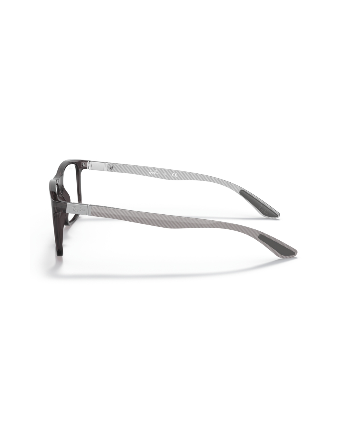 Ray Ban Unisex Rectangle Eyeglasses, Rb8908 In Gray
