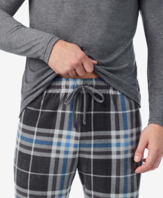 Men's Cabin Fleece Long Sleeve Pajama Set