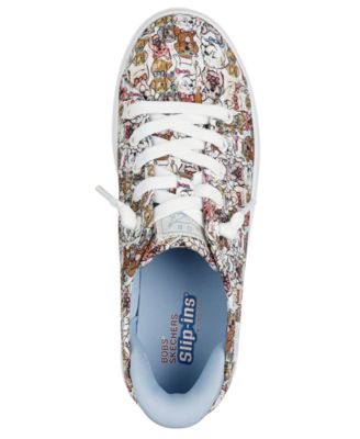 Skechers Women's Slip-Ins BOBS D'Vine-Preppy Pup Casual