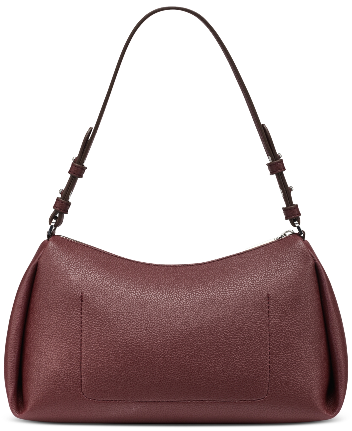 Dkny Remy Top Zip Shoulder Bag In Burgundy