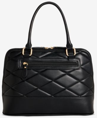 Medium Quilted Dome Satchel, Exclusively at Macy's 