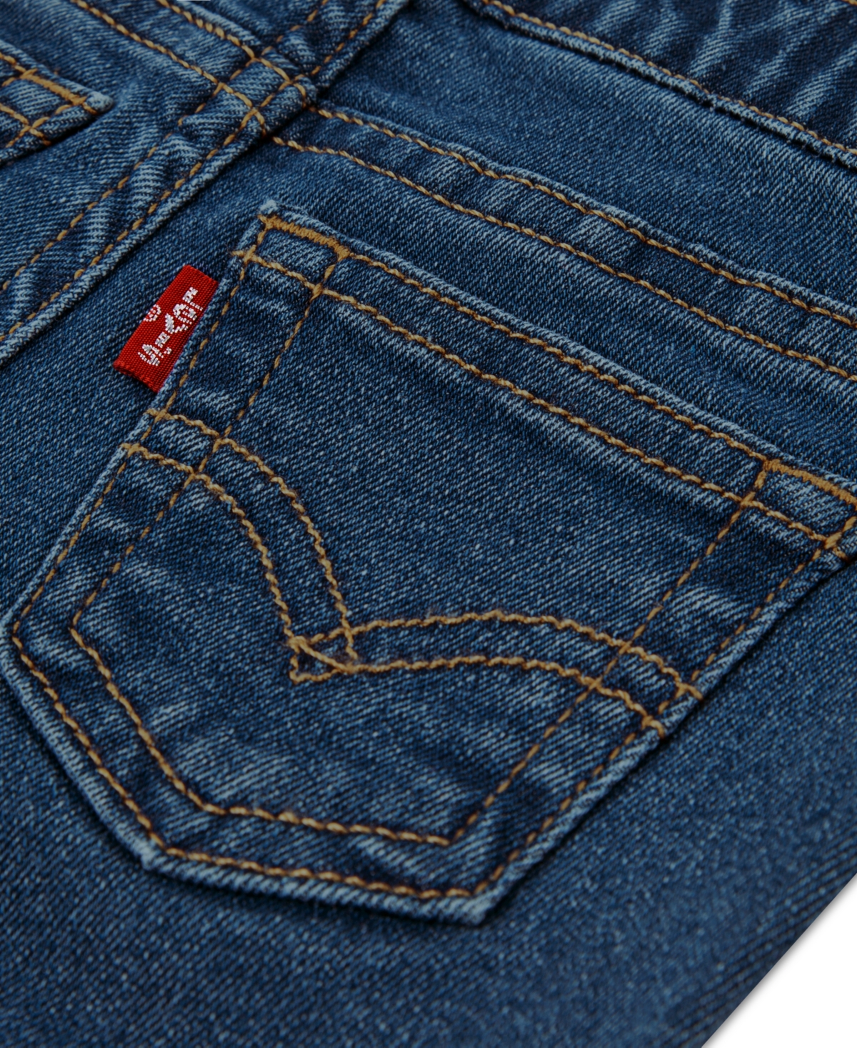 Levi's Baby Boys 2-piece Football Bodysuit T-shirt And Denim Pants Set In Multi