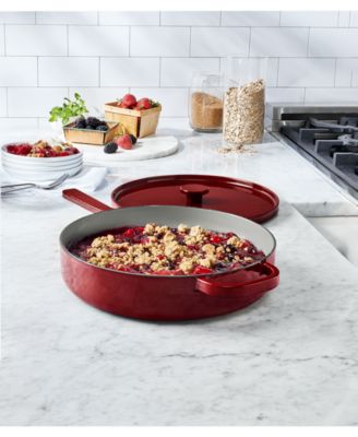 Enameled Cast Iron 3.5-Qt. Covered Saut&eacute;, Exclusively at Macy's