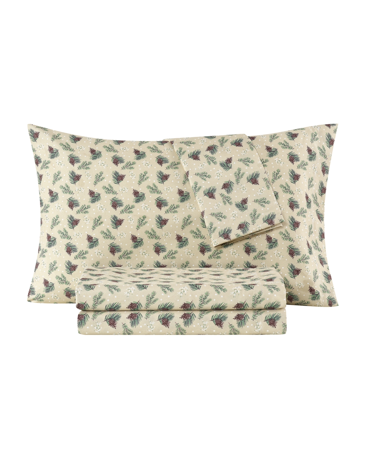 Sanders Closeout!  Printed Microfiber 3-pc. Sheet Set, Twin In Nude
