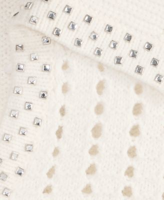 Women's Embellished Sailor-Collar Sweater, Macy's Exclusive