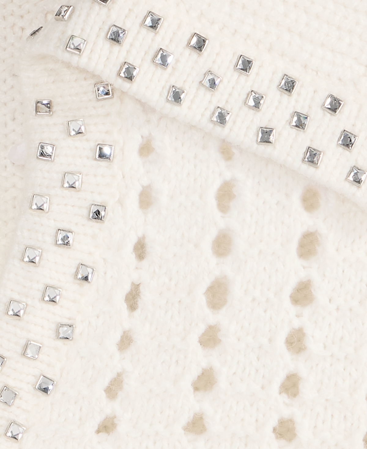 On 34th Women's Embellished Sailor-collar Sweater, Macy's Exclusive In White
