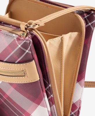 Plaid Dasher Bag, Macy's Exclusive