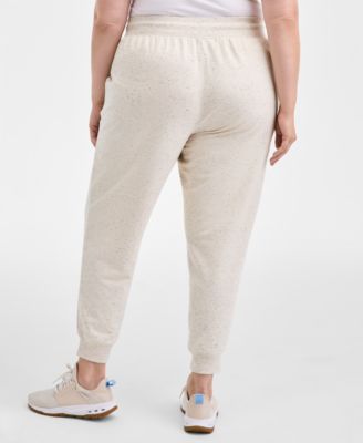 Plus Size Neppy Fleece Jogger Pants, Macy's Exclusive